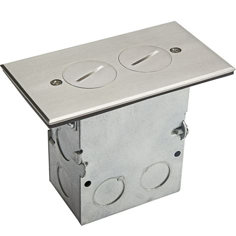 stainless steel receptacle box|stainless steel electrical outlet boxes.